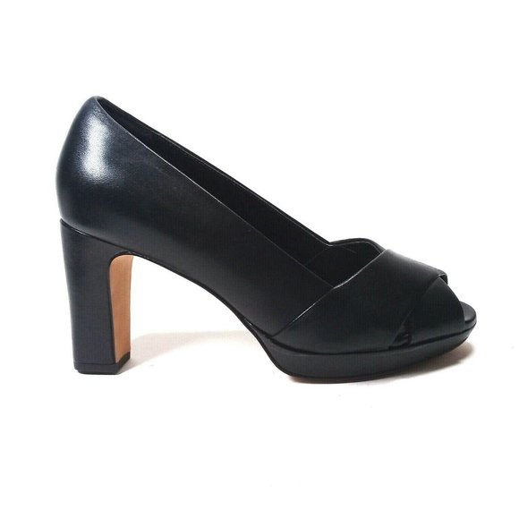 clarks womens high heel shoes